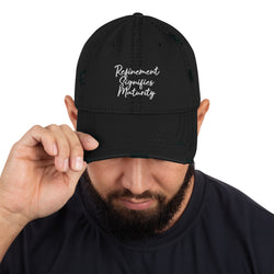 AG Distressed Dad Hat