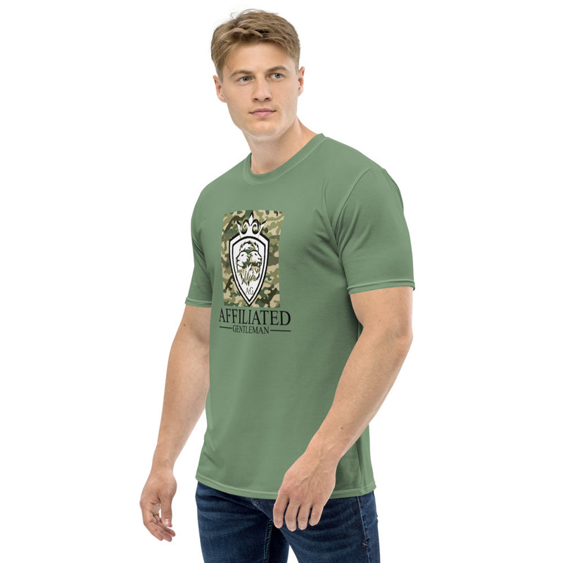 Wartime "Tribal Instincts" T-shirt - Military Green